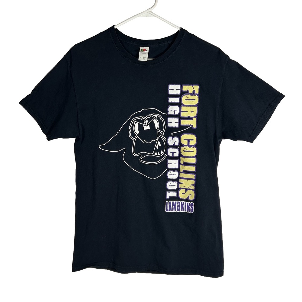 Fort Collins High School Lambkins Graphic T-Shirt Mens Medium